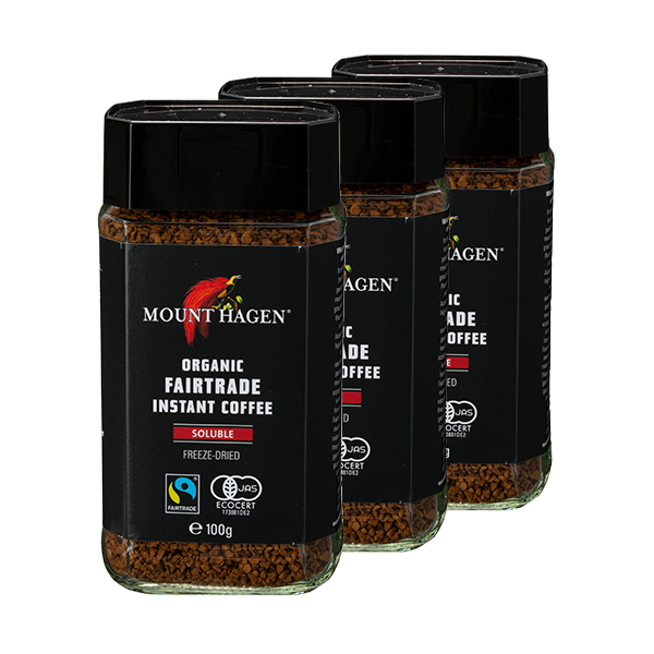 マウントハーゲン オーガニックフェアトレードインスタントコーヒー100g