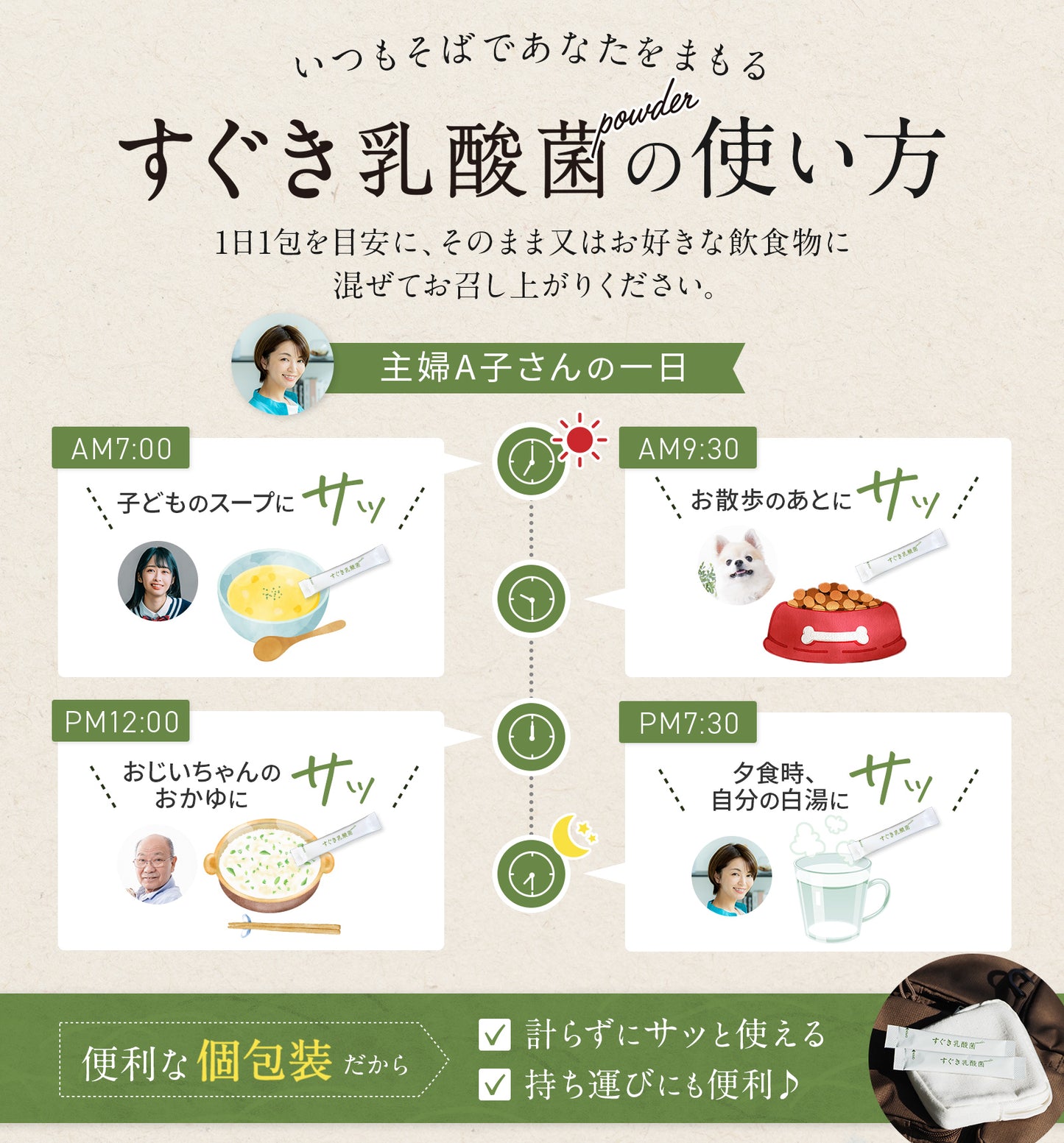 【初回半額】すぐき乳酸菌パウダー定期便 30包入