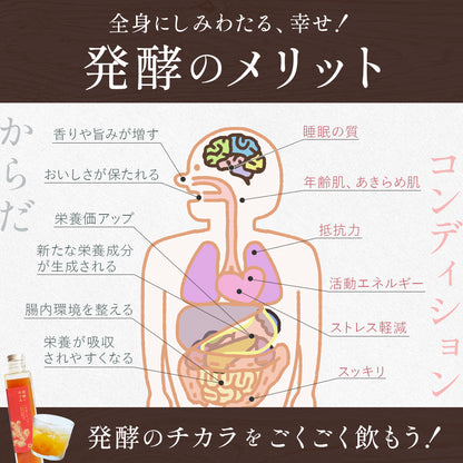 全身にしみわたる、幸せ！発酵のメリット