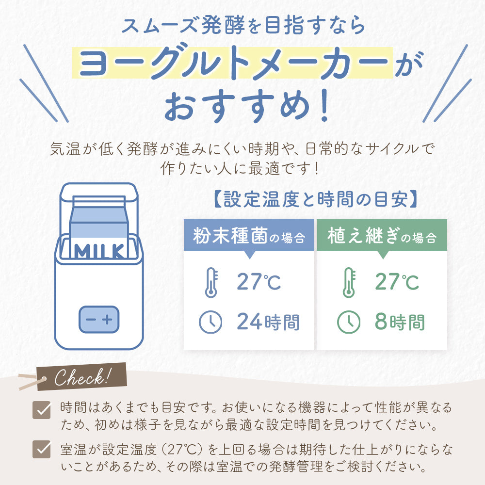 もっちりヨーグルト+酪酸菌【手作りヨーグルトの種菌／繰り返し作れる】3包入／6包入 小腸大腸ダブルケア 常温発酵OK ヨーグルトメーカーOK 植え継ぎ可能  クレモリス菌 カスピ海ヨーグルト