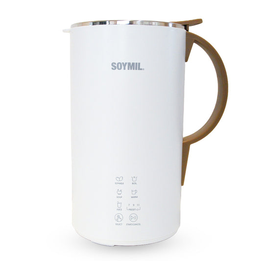 SOYMILブレンダーPLUS ミキサー×電気ケトル 一体型調理器 SOYMIL BLENDER PLUS ソイミルブレンダープラス 大容量 600ml ＼ ボタン押してほっとくだけ ／約30分で本格豆乳 1台5役  予約機能付き 1年保証