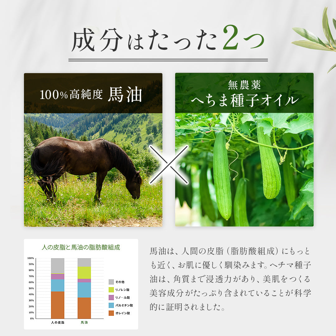 へちまここち 国産へちま馬油クリーム 52ml【国産高純度馬油・国産ヘチマ種⼦油使用】 – 自然派食品の専門店｜モノエル-naturi-