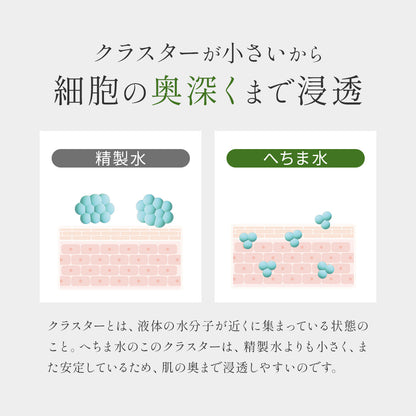 へちまここち 国産へちまローション 120ml【国産へちま水100%／防腐剤・着色料・合成界面活性剤・アルコール不使用】