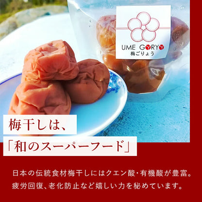 木の花園 梅ごりょう-White-【群馬県産／減塩8％／白干し／無添加】100g