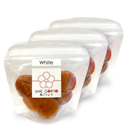 木の花園 梅ごりょう-White-【群馬県産／減塩8％／白干し／無添加】100g