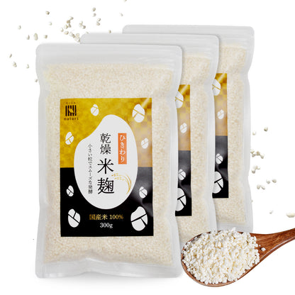 ひきわり乾燥米麹300g