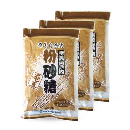 奄美自然食本舗 奄美瀬戸内粉砂糖 300g×3個セット