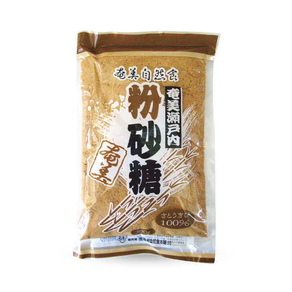 奄美自然食本舗 奄美瀬戸内粉砂糖 300g【未精製・ミネラルたっぷり