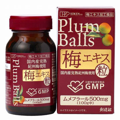 国内産完熟紀州梅使用 梅エキス 粒 90g